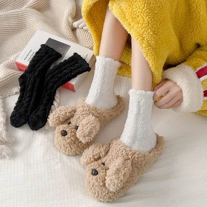 Women’s Winter Fleece & Fuzzy Socks