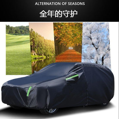 High Quality Universal Black Car Cover