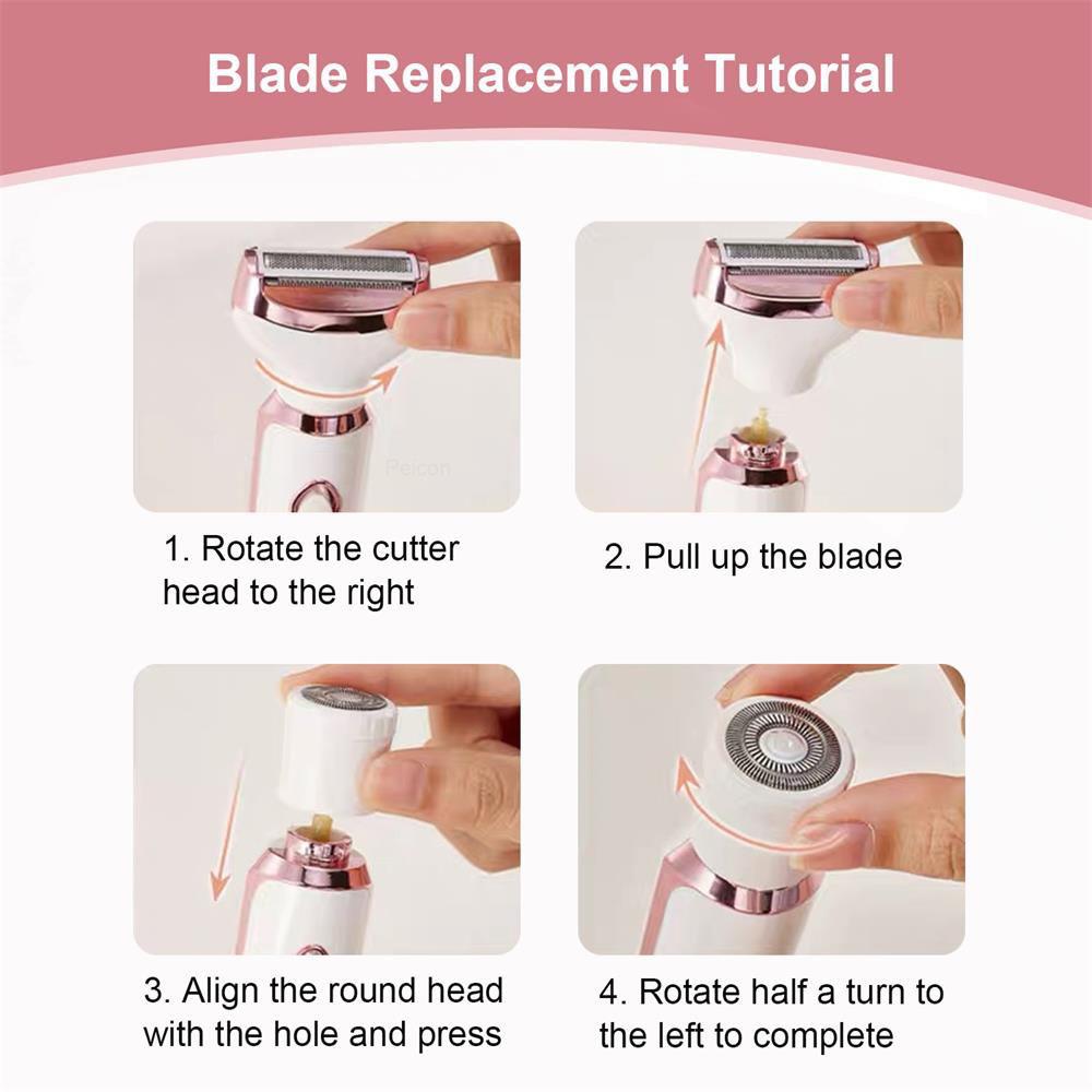 DSP 4-in-1 Rechargeable Grooming Kit