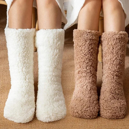 Adult Winter Floor & Sleep Socks – Warm & Cozy