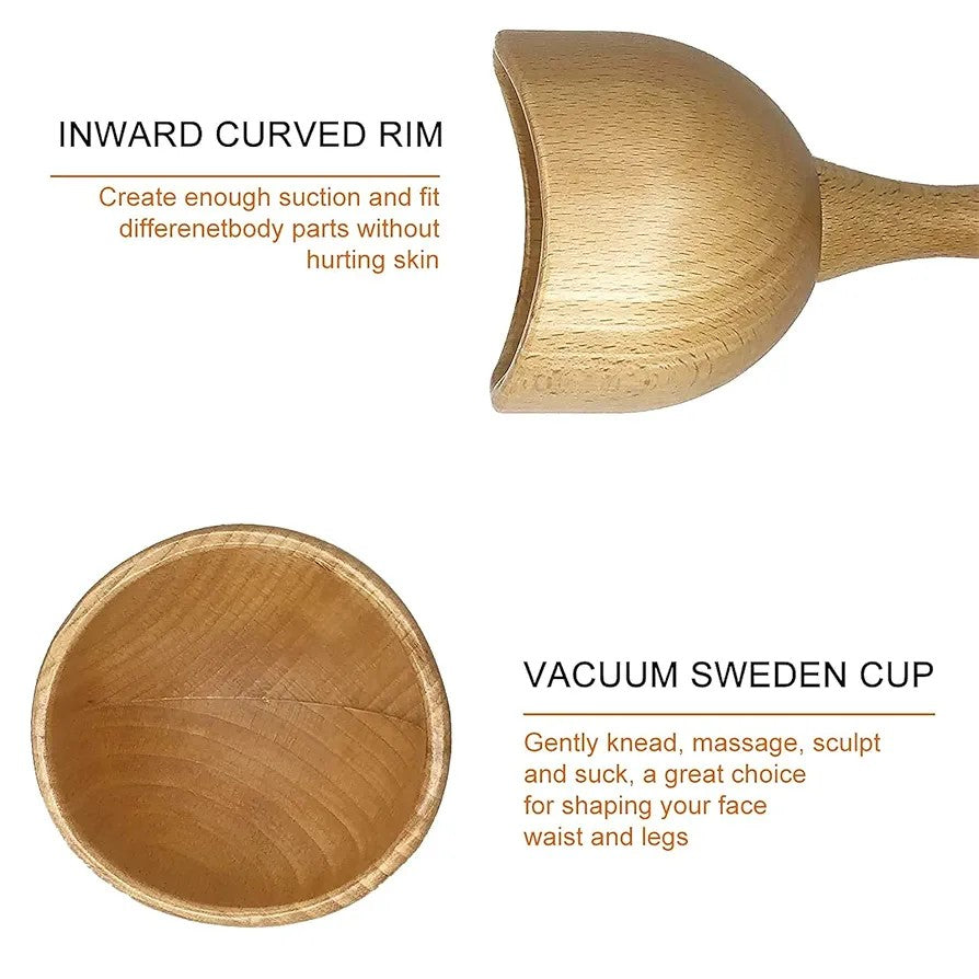 Wood Therapy Cupping Cup