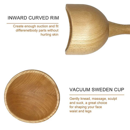 Wood Therapy Cupping Cup