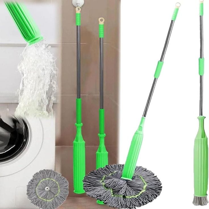144cm Pocket Wringing Mop