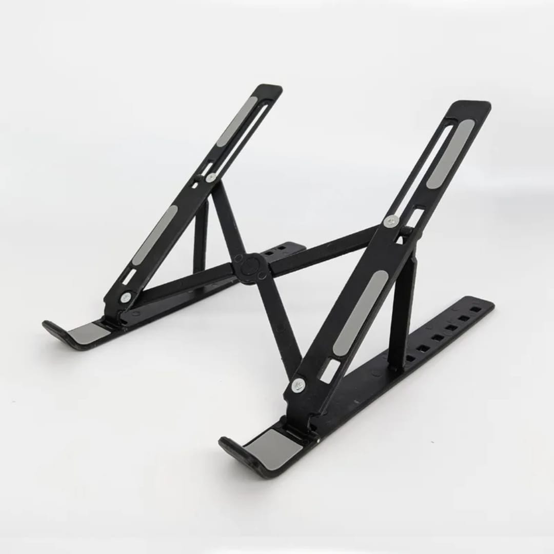 Foldable Metallic Adjustable Laptop Stand
