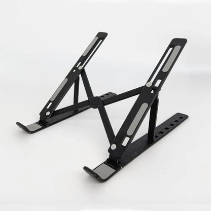 Foldable Metallic Adjustable Laptop Stand