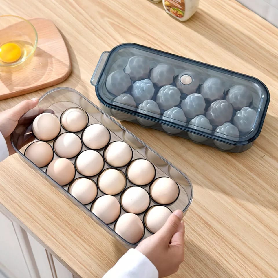 Egg Storage Box for Refrigerator – 16 Eggs