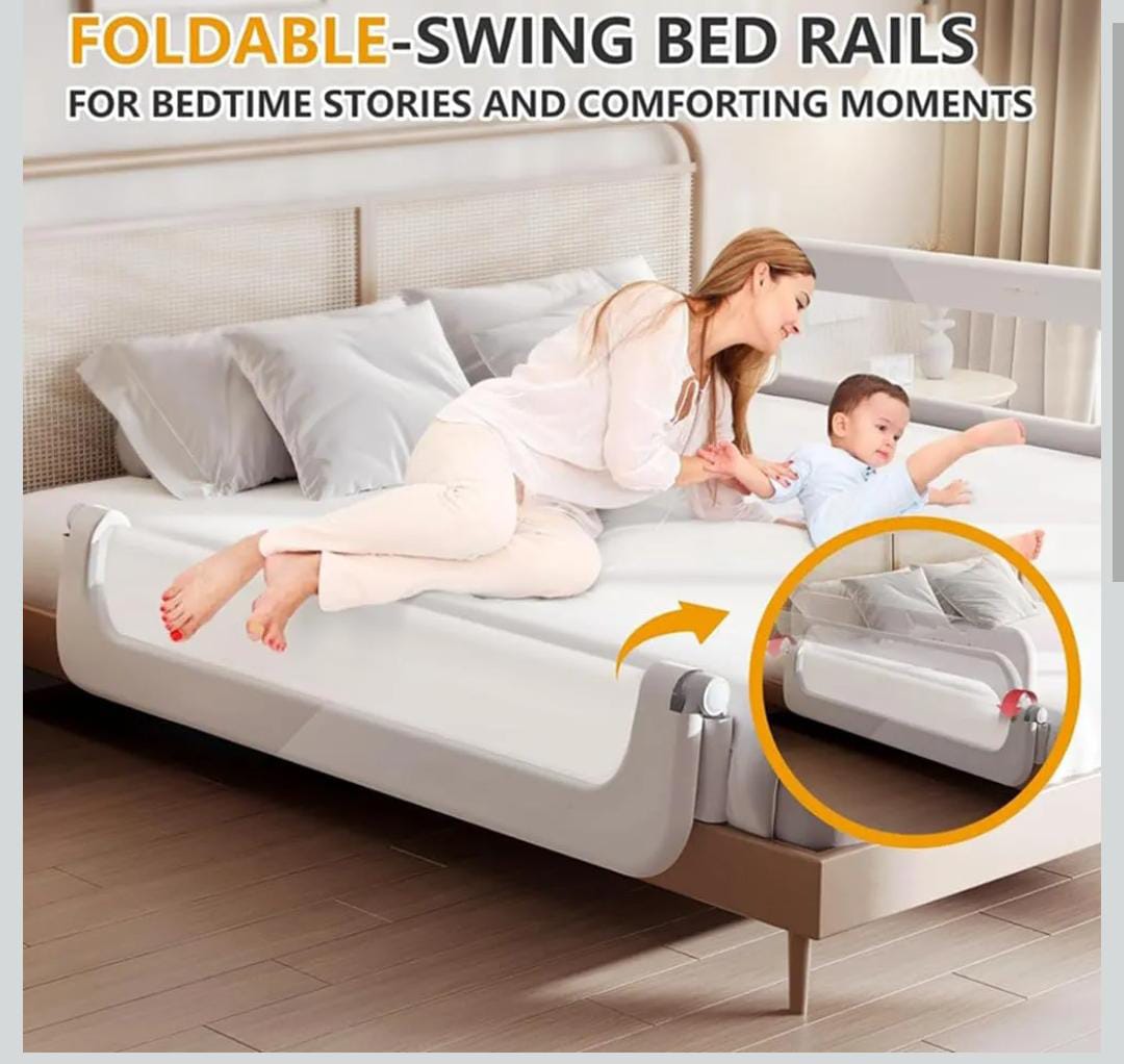 Baby bed safety rails