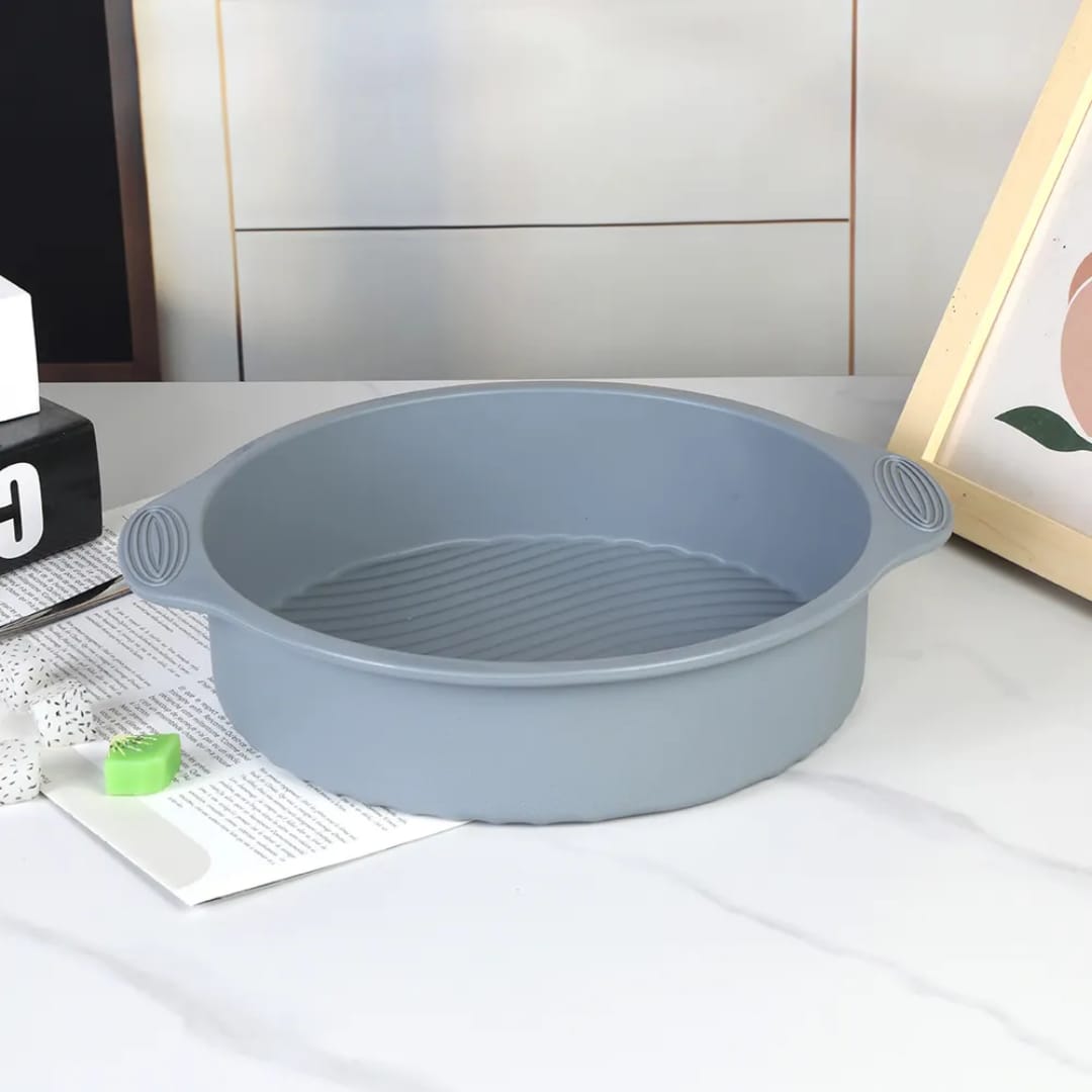 3D Silicone Circular Baking Tin