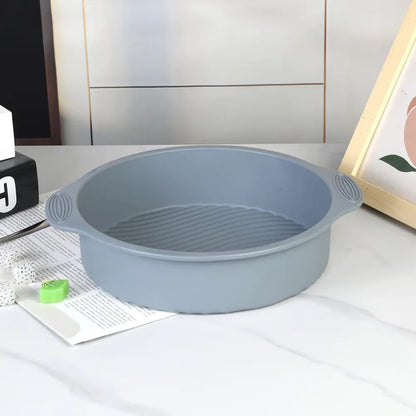 3D Silicone Circular Baking Tin