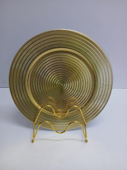 Classy Decor Charger Plates