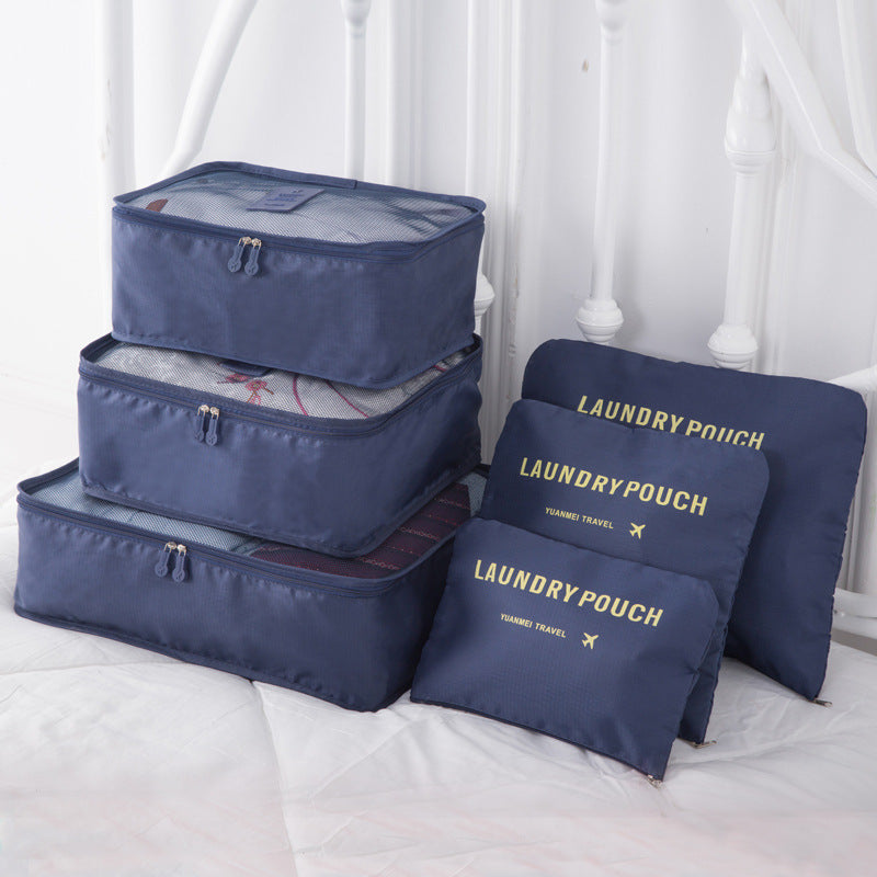 6pcs Set Luggage Travel Organizers for Suitcase