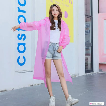 Hooded Waterproof Raincoat