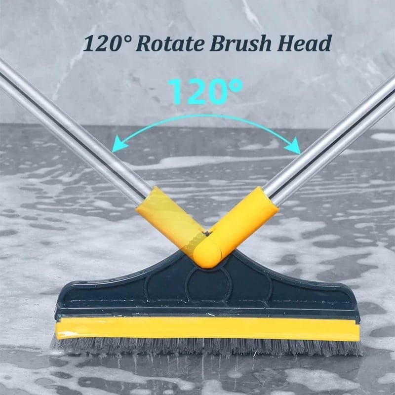 3-in-1 Floor Scrubbing V-Shaped Brush