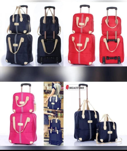 2 in 1 Traveling Trolley Bag
