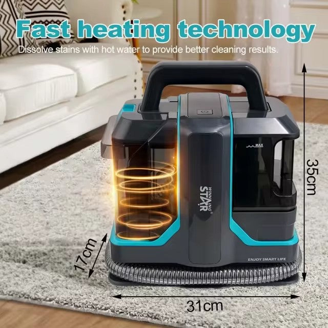 Wet & Dry Handheld Portable Sofa & Carpet Cleaner – WINNING STAR ST-4600