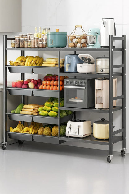 Multifunctional Strong Metallic Kitchen Rack