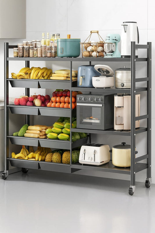 Multifunctional Strong Metallic Kitchen Rack