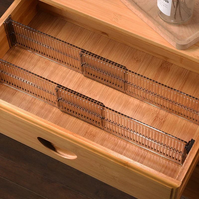 Adjustable Clapboard Drawer Divider & Storage Organizer