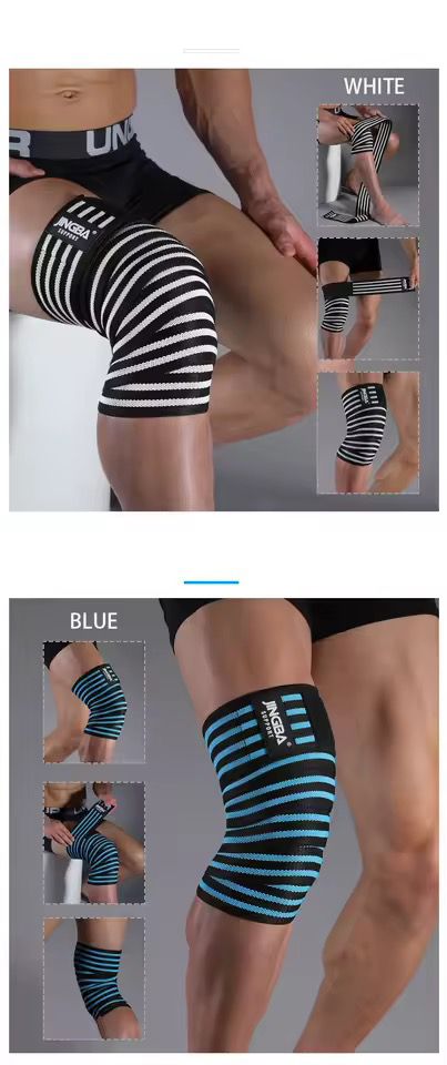 Elastic Knee Wraps