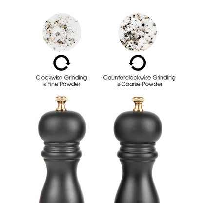 6-Inch Wooden Pepper Grinder