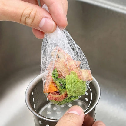 100pcs Sink Strainer Trash Bags