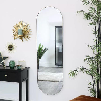 Oval Shape Acrylic Mirror – 120×40cm