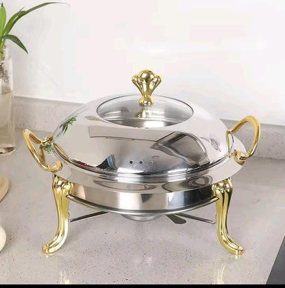Buffet Round Food Warmer/ Chafing Dish