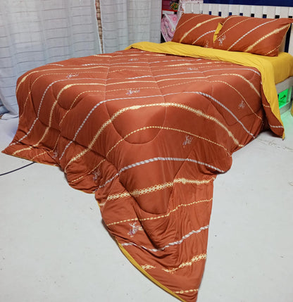 LYCRA Double-Sided Cotton Duvet Set