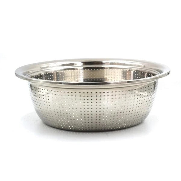 Stainless Steel Washing Sieve/ Draining Basket (32cm)
