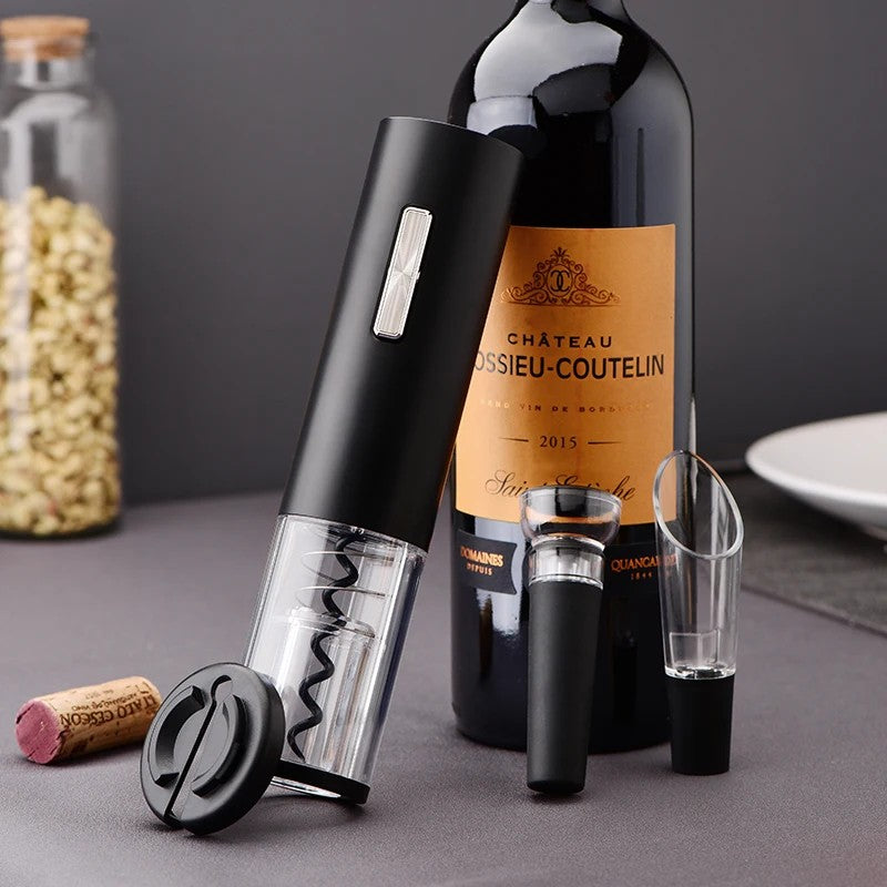 Electric Wine Opener 4-in-1 Gift Set